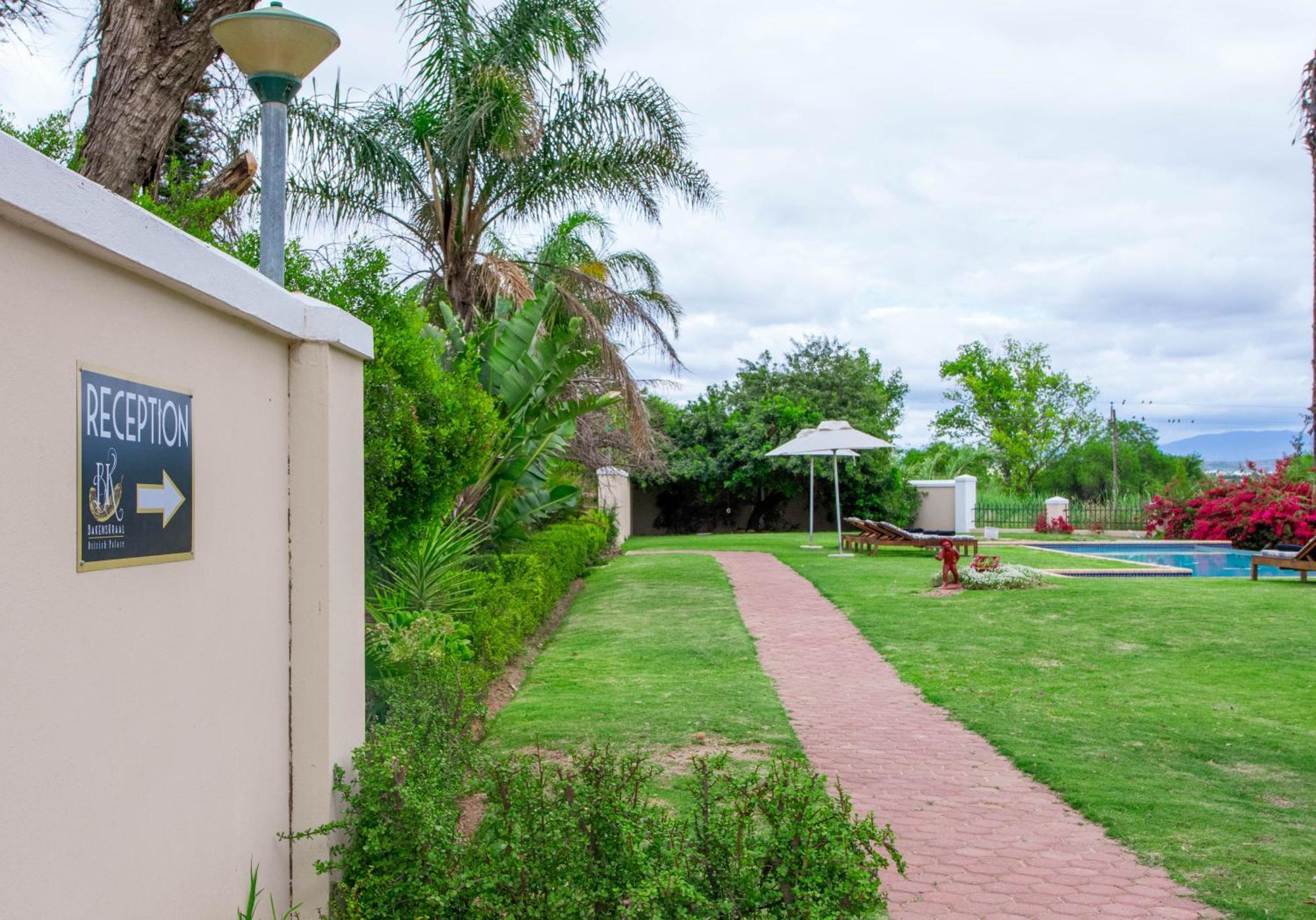 Bakenskraal Ostrich Palace Oudtshoorn Eksteriør billede